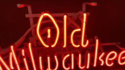 EVERBRITE "OLD MILWAUKEE" NEON SIGN