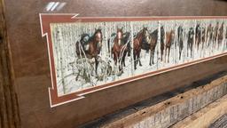 "TWO INDIAN HORSES" FULL PRINT BY BEV DOOLITTLE