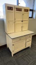 ANTIQUE KITCHEN HOOSIER CABINET BY SELLERS