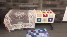 PATCHWORK LAP QUILTS & THROW BLANKET