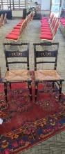 19TH CENTURY HITCHCOCK CHAIRS