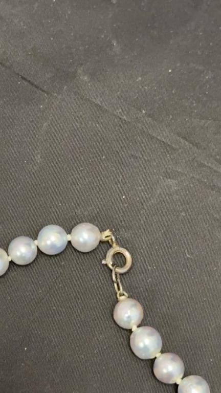 STERLING IMPERIAL CULTURED PEARL NECKLACE