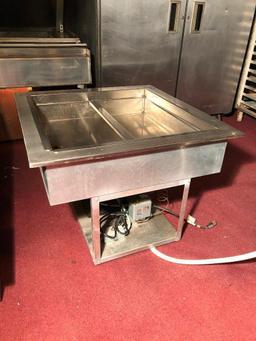 (3) Steam & Cold Table SS Inserts: Alto-Shaam Steam Table, Steam Table and Cold Cooler Table Insert