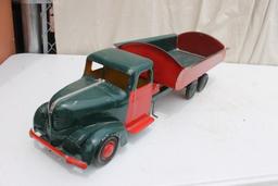 Turner Pressed Steel Toy Truck, Green and Red