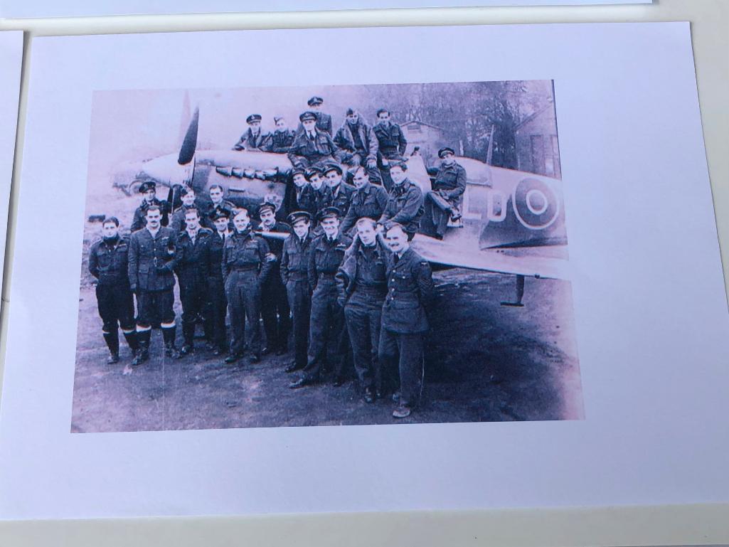 Photographs and Spitfire Notebook, Pilot's Notes, Spitfire VA, VB & VC Aircraft