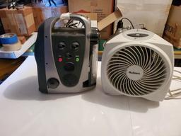 Holmes 1 Touch Space Heater & Claybrooke11 TV/CD Radio