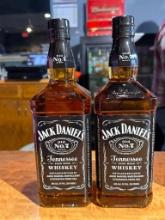 Jack Daniels Tennessee Whiskey, 1 Liter Bottles, Sold So Much Per Bottle x's 2