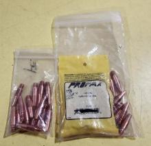 2 New Packages of 25, 50Ct. Profax 16ST35 Tapered Tip .035, Welding Supply