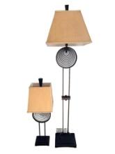 High Quality Matching Floor Lamp and Table Lamp