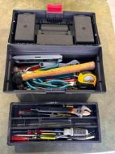 Tool Box Full of Hand Tools and Hardware