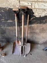 Shovel, Spade and Potato Fork