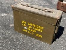 Ammo Box, 30 Ca. 250 Capacity