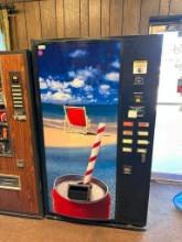 Coin-Op Soda Pop Machine w/ Dollar Changer