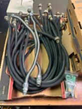 Group of New and Used Hoses, New Adapter