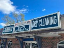 Exterior Laundromat or Coin-Laundry Signs, Speed Queen - Buyer to Remove