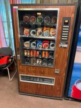 Coin-Op Snack Vending Machine with Dollar Changer