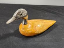 Wood-Hand Carved Duck Firenze, Made in Italy