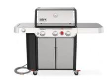 New in Box, WEBER Genesis S-335 Gas Grill, Natural Gas, MSRP: $1,199.00