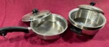 Lot of 2 Vintage Rena Ware Cookware w/ Lid