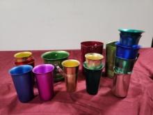 Heller Hostess Ware Colorama Aluminum Cups