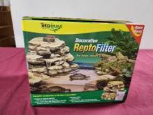 TetraFauna Decorative ReptoFilter for Frogs, Newts & Turtles, New in Box