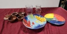 Assorted Dishes & Vases