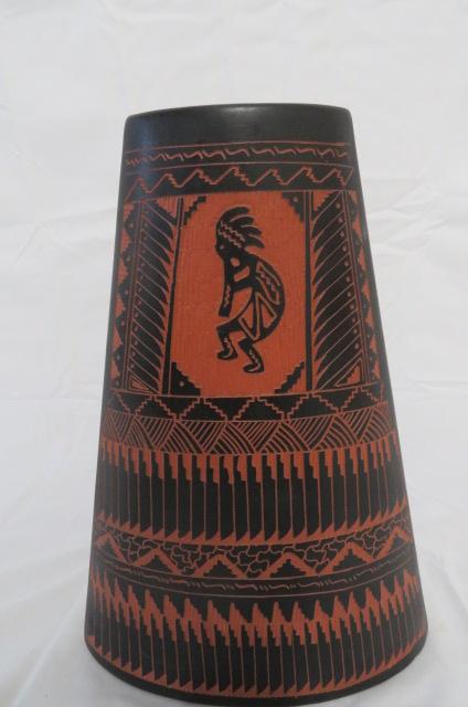 Large Navajo Pottery Vase by Aaron Watchman