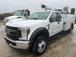 2018 FORD F550 SERVICE TRUCK VN:D03032 powered by Power stroke 6.7L V8 turbo diesel engine, equipped