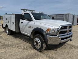 2018 DODGE RAM 5500 SERVICE TRUCK VN:3C7WRNBL5JG320399 4x4, powered by diesel engine, equipped with