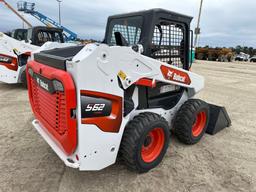 2023 BOBCAT S62 SKID STEER SN-200002... powered by diesel engine, equipped with rollcage, auxiliary
