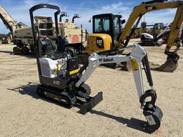 2023 BOBCAT E10 HYDRAULIC EXCAVATOR SN-14462...powered by diesel engine, equipped with OROPS, front