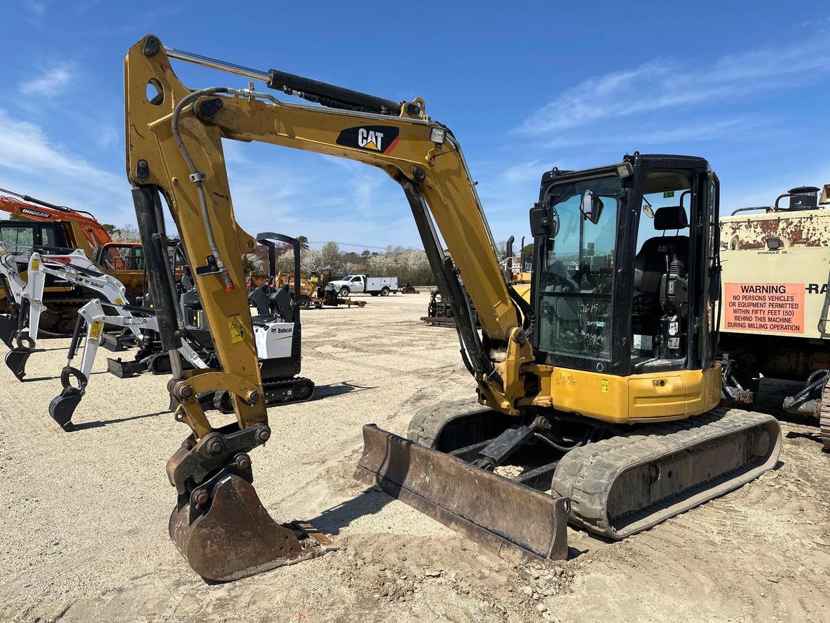 2018 CAT 305E2 HYDRAULIC EXCAVATOR SN:H5M08390 powered by Cat diesel engine, equipped with Cab, air,
