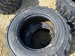 NEW (4) 12-16.5 TIRES SKID STEER ATTACHMENT