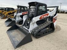 2023 BOBCAT T76 RUBBER TRACKED SKID STEER SN-27244... powered by diesel engine, equipped with