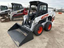 2023 BOBCAT S62 SKID STEER powered by diesel engine, equipped with rollcage, auxiliary hydraulics,