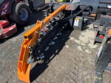 NEW TRENCHER SKID STEER ATTACHMENT