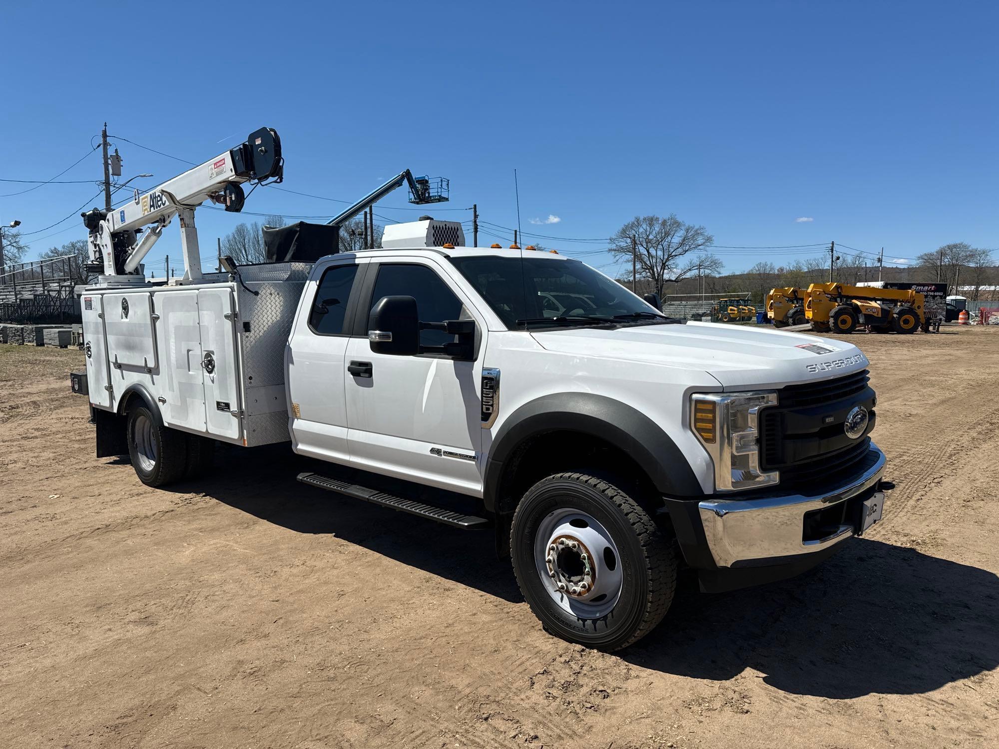 2019...FORD F550XL SERVICE TRUCK VN:C36690 powered by Power stroke 6.7L V8 turbo diesel engine,