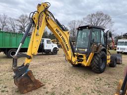 2018 NEW HOLLAND B95C TRACTOR LOADER BACKHOE SN:NJHH01798 4x4, powered by diesel engine, equipped