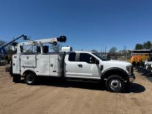 2019...FORD F550XL SERVICE TRUCK VN:C36690 powered by Power stroke 6.7L V8 turbo diesel engine,