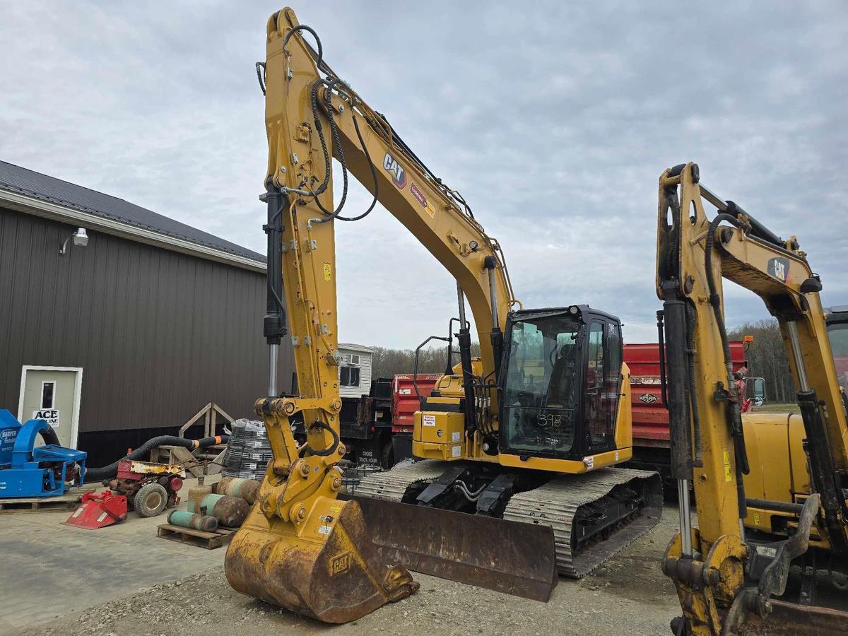 2021 CAT 315 HYDRAULIC EXCAVATOR SN:WKX10830 powered by Cat diesel engine, equipped with deluxe cab,