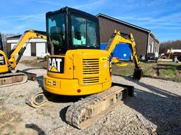 2020 CAT 304E2CR HYDRAULIC EXCAVATOR SN:AME407022 powered by Cat C2.4 diesel engine, equipped with