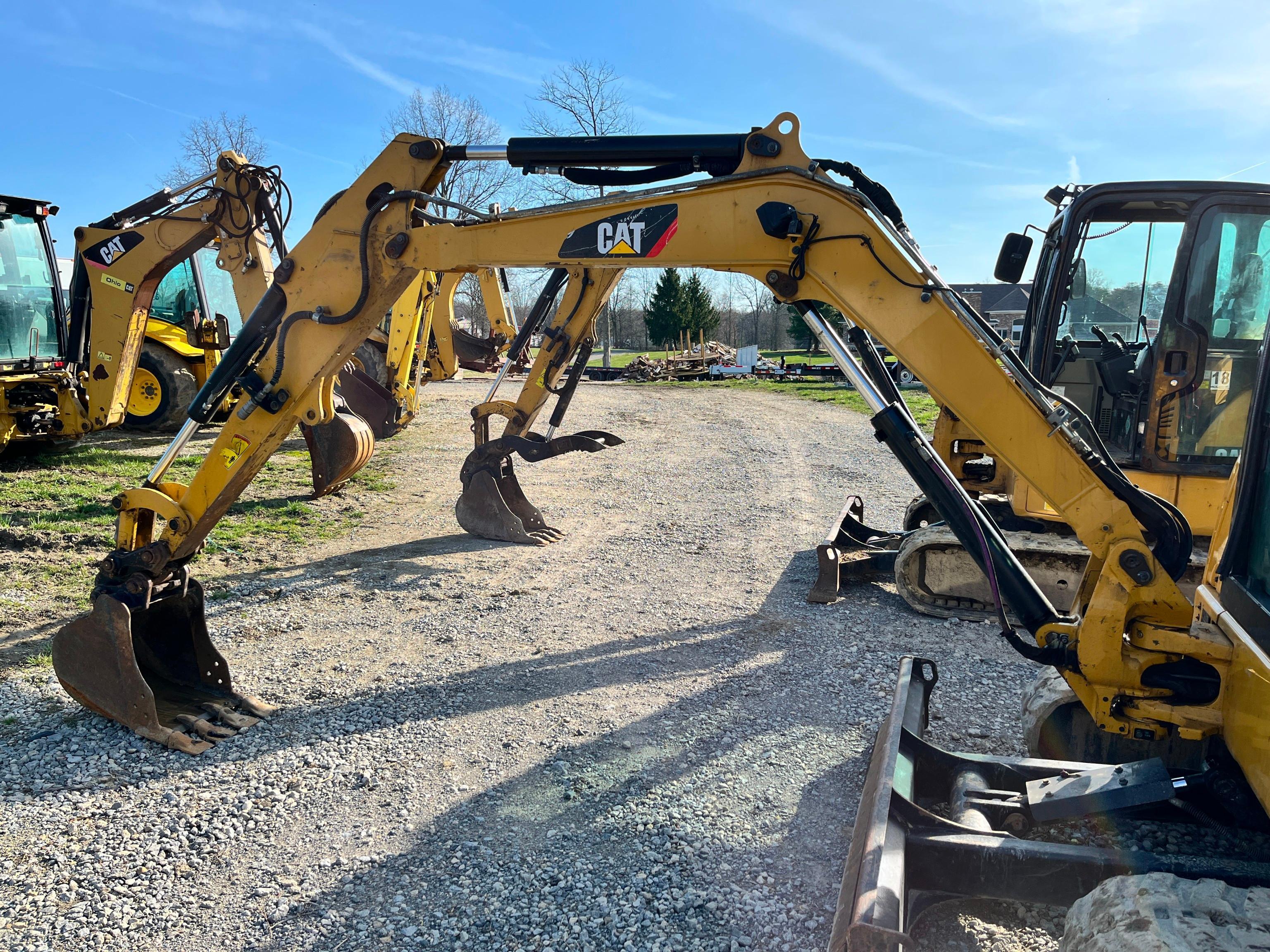 2020 CAT 304E2CR HYDRAULIC EXCAVATOR SN:AME407022 powered by Cat C2.4 diesel engine, equipped with