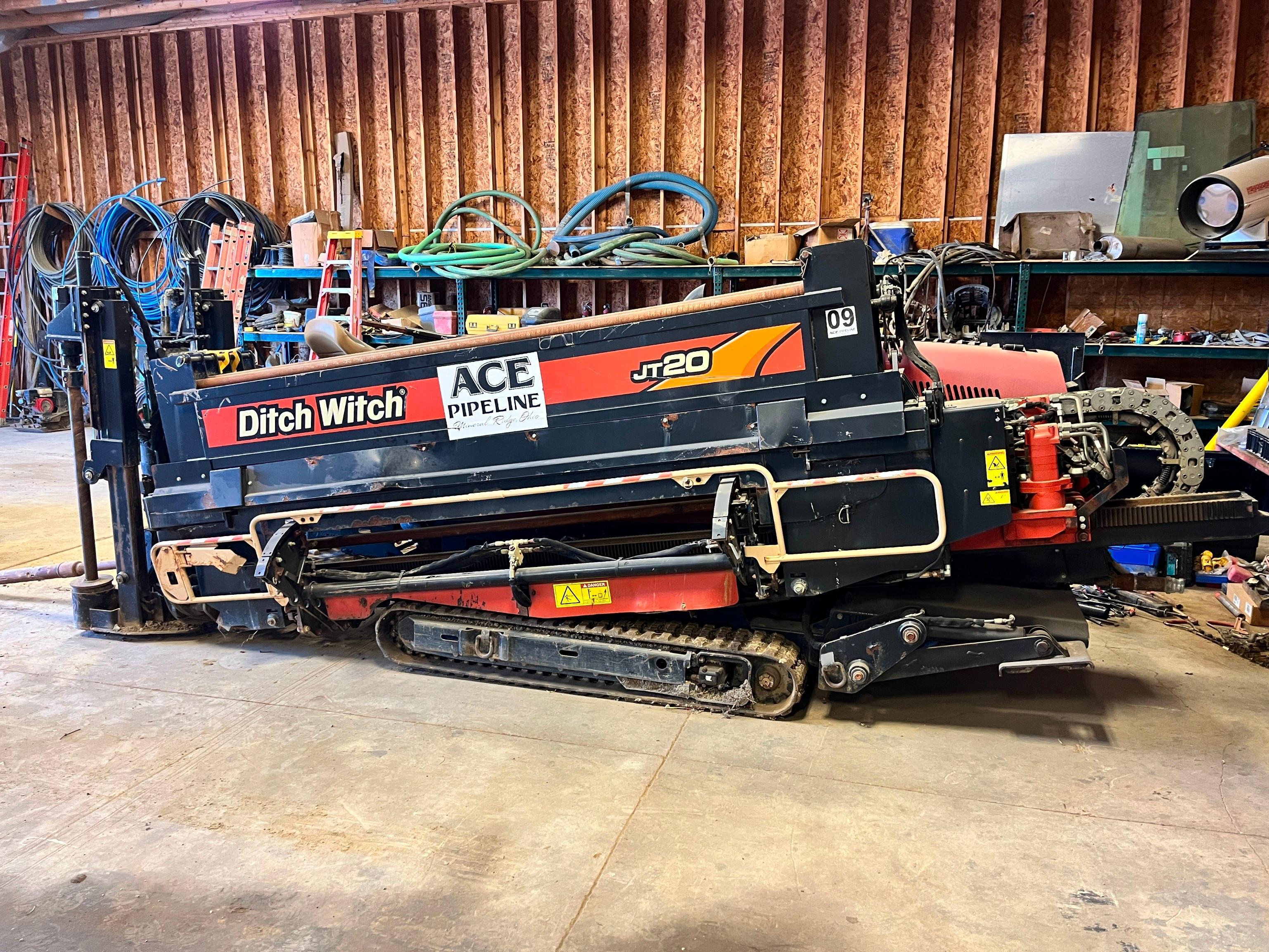 2016 DITCH WITCH JT20 HORIZONTAL DRILL SN:CMWJT20XKG0000672 powered by Deutz diesel engine, equipped