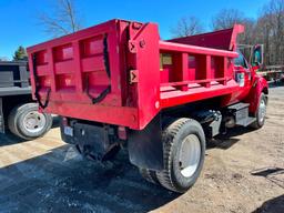 2011 FORD F650XL DUMP TRUCK VN:3FRNF6FC0BV076565 powered by Cummins diesel engine, equipped with