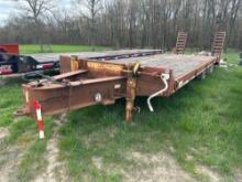 2012 ROLL RITE 48KP29HD TAGALONG TRAILER VN:N/A equipped with 20 ton capacity, 102in. x 24ft. deck
