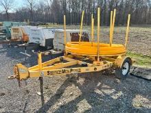 2016 SWEETWATER CT1135TT-3 PIPE TRAILER VN:1RCFDAF19G1001646 equipped with 2,500lb GVWR, 2in. max