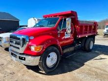 2012 FORD F650XL DUMP TRUCK VN:3FRNF6FC0BV076565 powered by Cummins diesel engine, equipped with