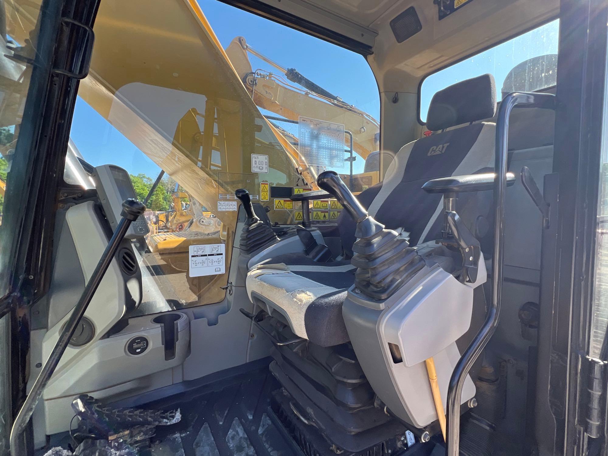 2019 CAT 336FL HYDRAULIC EXCAVATOR SN:RKB21023 powered by Cat diesel engine, equipped with Cab, air,