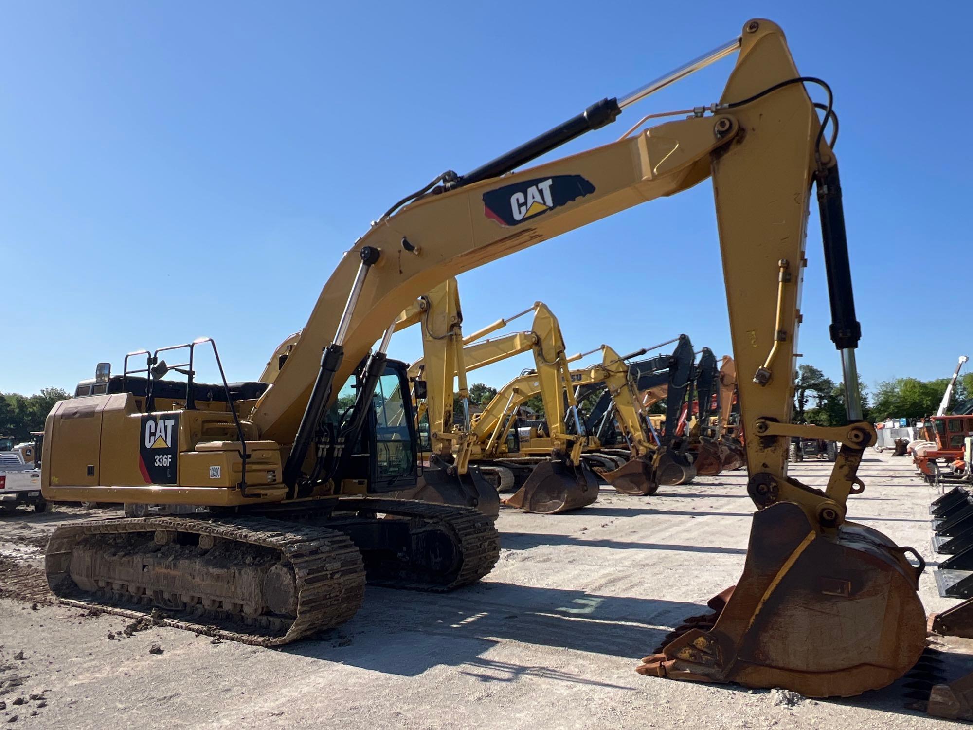 2019 CAT 336FL HYDRAULIC EXCAVATOR SN:RKB21023 powered by Cat diesel engine, equipped with Cab, air,