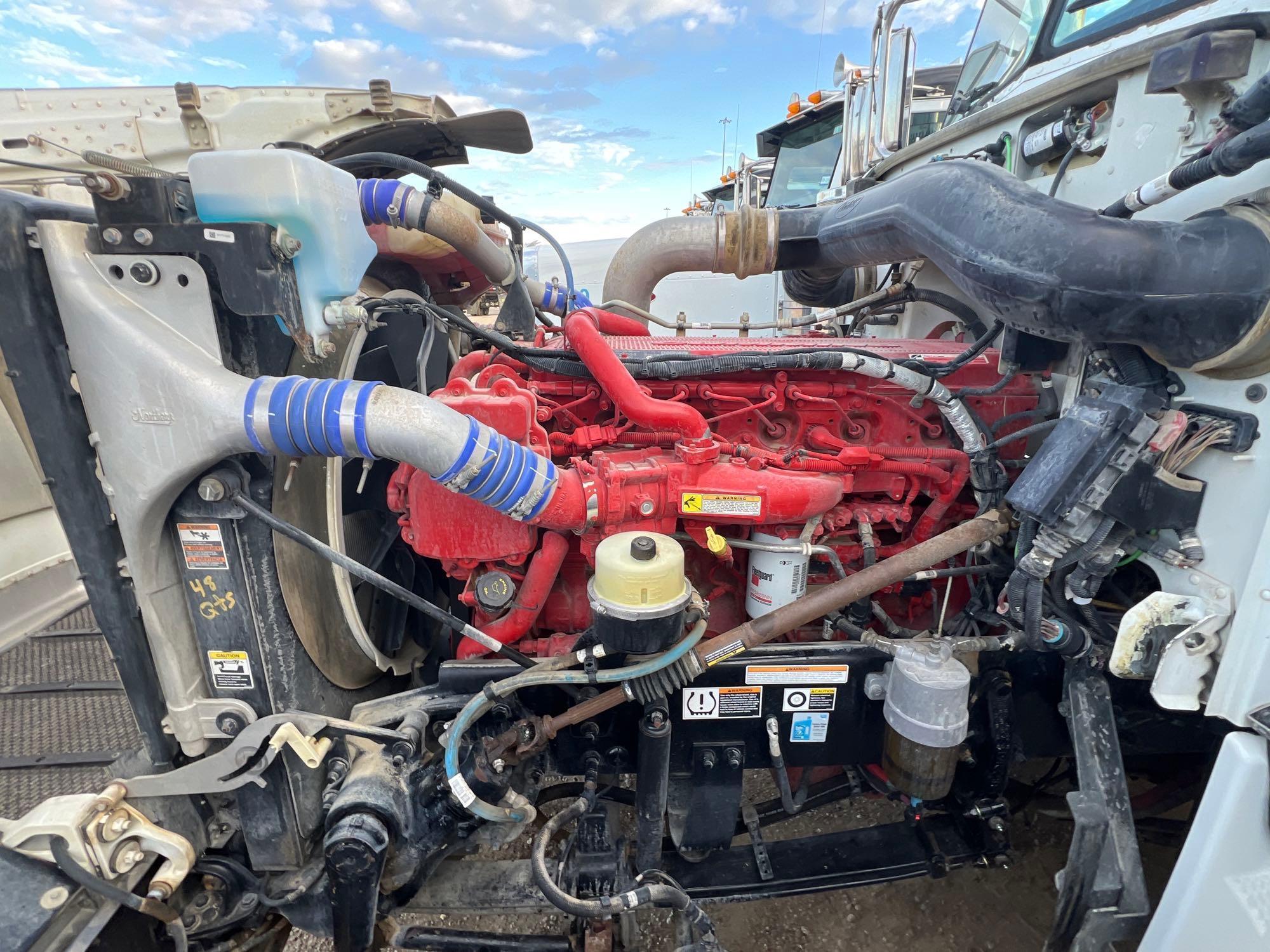 2017 PETERBILT 389 TRUCK TRACTOR VN:1XPXD49X2HD362229...powered by Cummins ISX15 diesel engine,